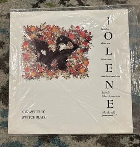 🍓🎶 Strawberry Switchblade - Jolene | 12” Vinyl Record | Rare Synth-Pop Cover - Picture 1 of 8