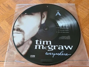 Tim McGraw Everywhere Promotional Picture Disc w/ 11 Songs - Picture 1 of 7
