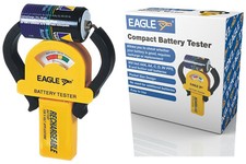 Eagle Compact Universal Battery Tester Checker AA, AAA, 9V PP3, C, D, N etc