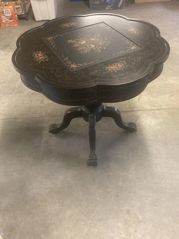 Antigua mesa/mesa de juego del período victoriano de 30,75 x 36 pulgadas *RARA* Foto 1 de 4