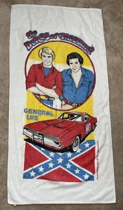 Vintage Cannon 1981 The Dukes Of Hazzard Beach Towel Made in USA Rare  28 X 55 - Picture 1 of 17