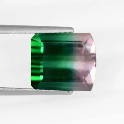 Natural Top Bi Color Tourmaline Fancy Cut 5.82 Cts Brazil Loose Gemstone Sale - Image 1 of 2