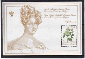 BELGIUM 1988 ROSES  M/S MNH** BLOK 63 - Picture 1 of 1