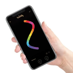 Twnkly App-Controlled 50 Count Garland Style Multicolor LED Lights 6.5ft - Picture 1 of 4
