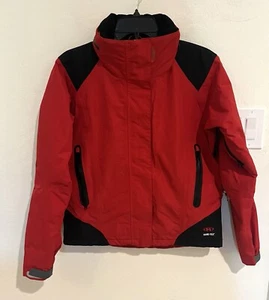 Chaqueta de esquí de snowboard Gore-Tex de invierno con capucha para mujer talla 6 roja - Imagen 1 de 17