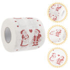 1 Rolle Weihnachts-Toilettenpapier Süßer Weihnachtsmann Neuheitsgeschenk