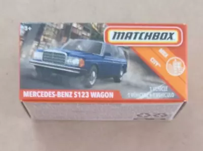 MATCHBOX POWER GRABS MERCEDES-BENZ S123 (BLUE) - Image 1 of 2