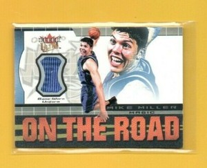 D18348  2001-02 Ultra On the Road Game Worn #10 Mike Miller MAGIC JERSEY
