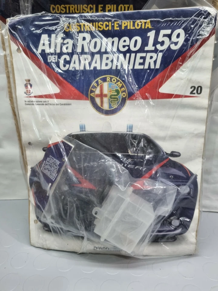 ALFA ROMEO 159 DEI CARABINIERI SCALA 1/10 A SCOPPIO DEAGOSTINI USCITA n°20 - Immagine 1 di 1