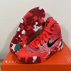 Nike Kobe 9 Elite High Protro Bright Crimson (GS) HJ9446-600 Size 4Y/ 5.5 Womens - Picture 1 of 7