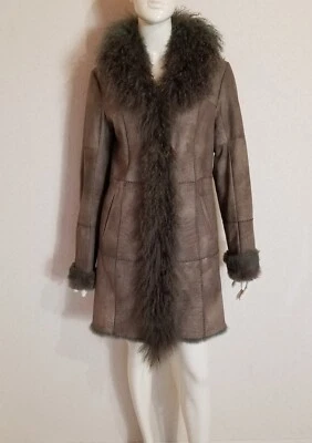 Milestone wunderschöner kuscheliger Echtfell Mantel Pelzmantel Kanin - Bild 1 von 4