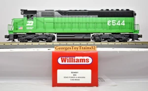 WILLIAMS 3-RL O 6544 BN BURLINGTON NORTHERN SD45 DIESEL W/HORN SD45-01 MSRP $260 - Picture 1 of 10
