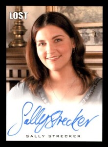 2010 Rittenhouse Lost: Archives Sally Strecker Authentic Autograph Card 