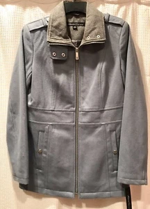 Kenneth Cole Coat / Size XS NWT / Dusty Shale Blue / Retail: $240 - Picture 1 of 8