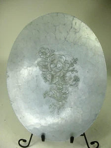Flores trivet vintage de aluminio martilladas a mano de 12 pulgadas Everlast - Imagen 1 de 13