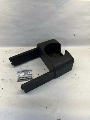 99-05 VW Golf Jetta Gti MK4 Negro Asiento Trasero Consola Central Trasero Portavasos Único Foto 1 de 4