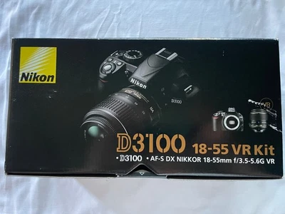 Nikon D3100 DSLR Camera 18-70mm f/3.5-4.5 AF Zoom Lens 3713 SHUTTER COUNT!!! - Image 1 of 4