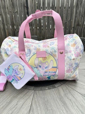 Disney Lilo And Stitch Weekender Bag Overnight Travel Duffle Bag Dance Tote - Image 1 of 4