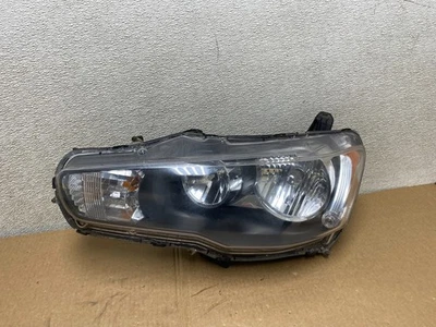 2010-2013 Mitsubishi Lancer Left Driver LH Side Headlight Halogen V1048 DW - Image 1 of 4