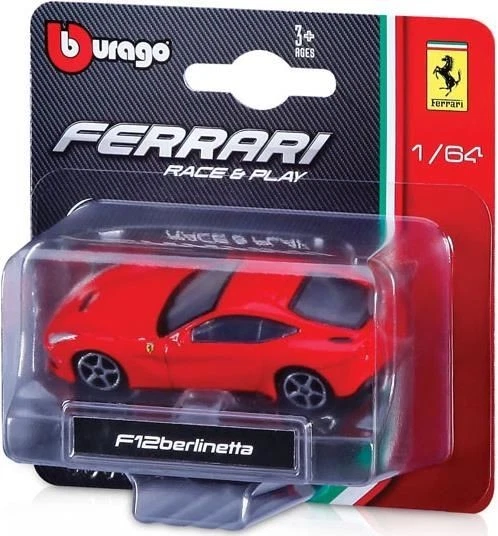 Merchandising Bburago: Ferrari Race & Play - Ferrari 1:64 (Assortimento) - Immagine 1 di 1