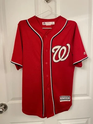 Washington Nationals Trey Turner #7 Jersey Majestic Coolbase Size S - Image 1 of 4
