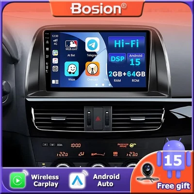 10.1" Für Mazda CX5 CX-5 2012-2016 Autoradio Navigation Android 15 GPS RDS 64GB - Bild 1 von 4