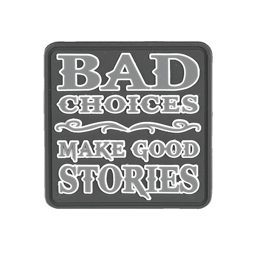 Parche moral 5ive Star Gear 6688000 Bad Choices Make Good Stories paquete de 6, 2,5" Foto 1 de 1