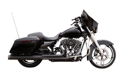 Sistema de exaustão S&S Cycle 550-0772B Sidewinder 2 em 1 - Guardian Black - Imagem 1 de 3
