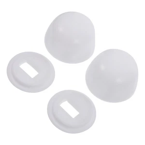 2 Paia Accessori Sedile WC Lavastoviglie Bagno Copri Bulloni Tappi Bulloni - Foto 1 di 12