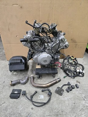 03-07 2003-2007 KIT MOTOR COCHE ECU ARNÉS ACELERADOR SUZUKI SV1000 SV1000S Foto 1 de 4