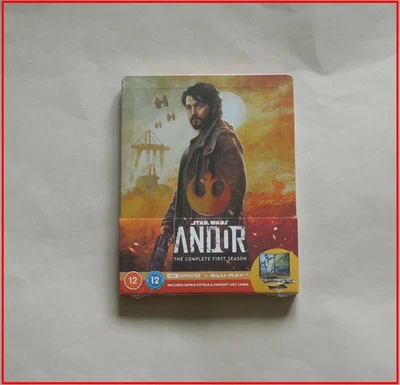 STAR WARS ANDOR FIRST SEASON 1 - UK 4K ULTRA HD + BLU-RAY STEELBOOK * NEW ONE - Image 1 of 4