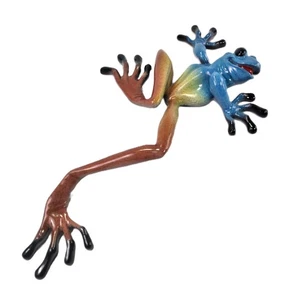 Kitty's Critters Desi Wall Mount Frog Sculpture 2002 12" x 18" - Picture 1 of 9