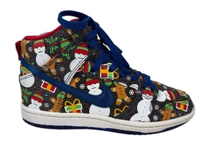 Nike Concepts x SB Dunk Pro Mens US 4.5 High Ugly Christmas Sweater 881758 446 - Picture 1 of 21