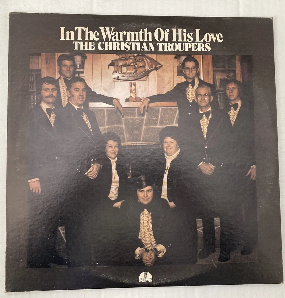 VTG RARE “In The Warmth Of His Love” -  CHRISTIAN TROUPERS Gospel LP VINYL — 第 1/4 张图片