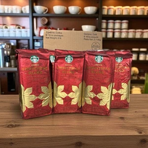 Starbucks Christmas Blend Kaffee 2022 gemahlen 6 Stück 16oz Beutel (Sammlerstück) - Bild 1 von 2