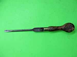 vintage Marples & Son Sheffield wood handle 13-1/4" turnscrew screwdriver - Picture 1 of 10