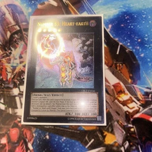 Yugioh Number 53: Heart-eartH CBLZ-EN046 Ultimate Rare NM - Picture 1 of 1