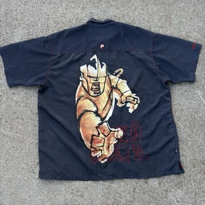 Rare Vintage Ecko Unltd Complex Mindquarters Shirt Y2K Fighter Graphic Grail XXL - Picture 1 of 15