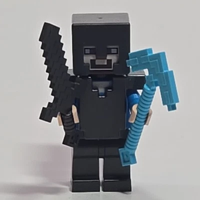 Minifigura LEGO Minecraft Netherite Armor Foto 1 de 4