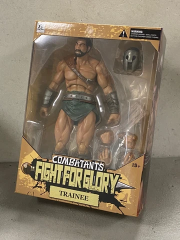 XR-013B: XesRay Studio 1/12 Gladiator Action Figure - Male Trainee (Silver) Cover