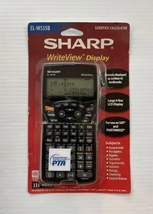 NOS Sharp EL-W535B WriteView Scientific Calculator - Picture 1 of 2