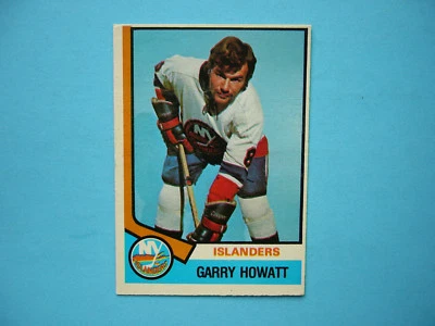 1974/75 O-PEE-CHEE NHL HOCKEY CARD #375 GARRY HOWATT ROOKIE EX/NM SHARP!! OPC  - Image 1 of 2