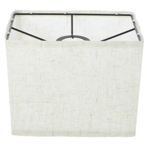 Rectangle Lampshade Linen Light Cover Indoor Wall Light Shade - Picture 1 of 12