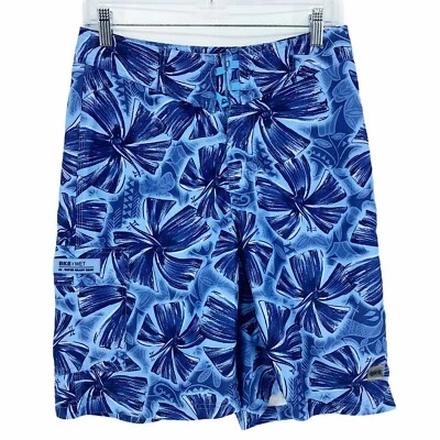 Bañador corto BKE Wet para hombre talla 30 azul floral Foto 1 de 4