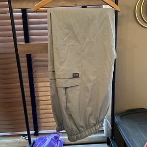 Cherokee Workwear Scrubs Men's Cargo Scrub Pants 4000 Grey 2XL 31” Inseam - Picture 1 of 3
