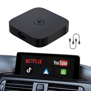 Wireless CarPlay AI Box Adapter with Netflix and YouTube Capabilities - Picture 1 of 5