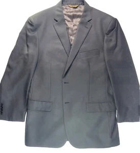 Pronto UOMO Signature Italy Wool  Blazer Tollegno 1900 46R Super 100’s, grey. - Picture 1 of 22