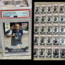 PSA 10 2014 Panini Prizm World Cup Brazil Landon Donovan #70 United States USA 9
