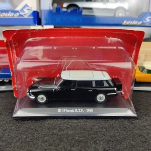 AUTO CITROEN ID 19 STATION WAGON R.T.F 1960 NERO UNIVERSALE HOBBY PER ATLANTE... - Foto 1 di 8