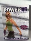 Stephanie Huckabee's Power Fit DVD Set 5 Day Fitness Solution WORKOUT Gym New